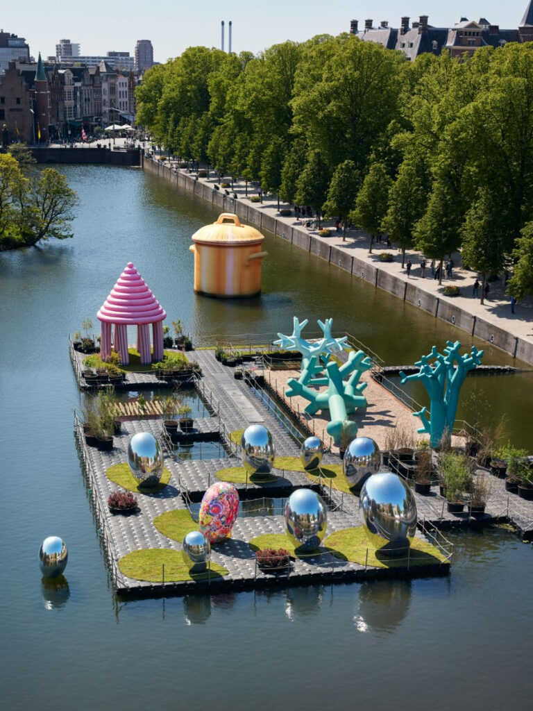 blowupart den haag kunststof pontons hofvijver pontons